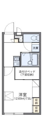 【間取り】 | レオパレスタウンコート南矢三