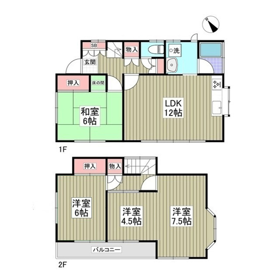 【間取り】 | リブレス外川戸建