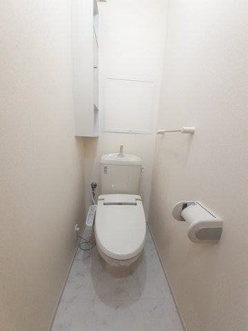 カーサ・セレーノＢのトイレ|トイレもきれいです