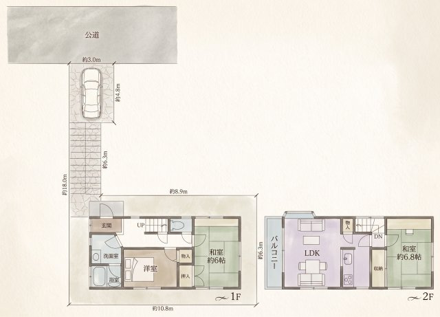 葉山町堀内(つつじヶ丘分譲地)戸建の画像