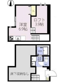 RIZEST　MEW　川口元郷（旧：RIZEST川口元郷3）の間取り