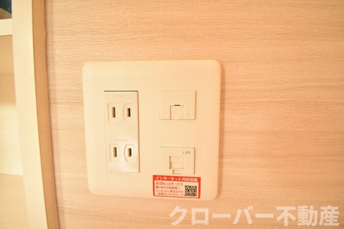 グランドフォレストの設備|インターネット接続（有線）