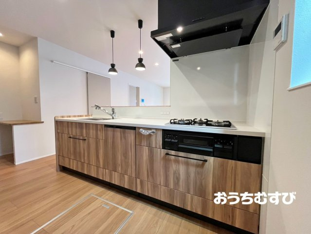 尾張旭市南原山町3期(全6棟)のキッチン