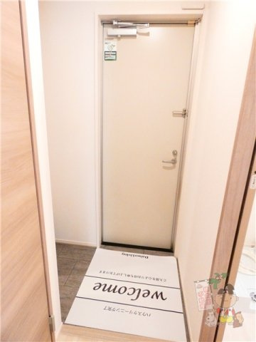 タウン清心の玄関