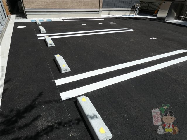 タウン清心の駐車場