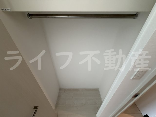 エスリード大阪イーストエッジの収納|大きなスペースがあり、収納には困りません