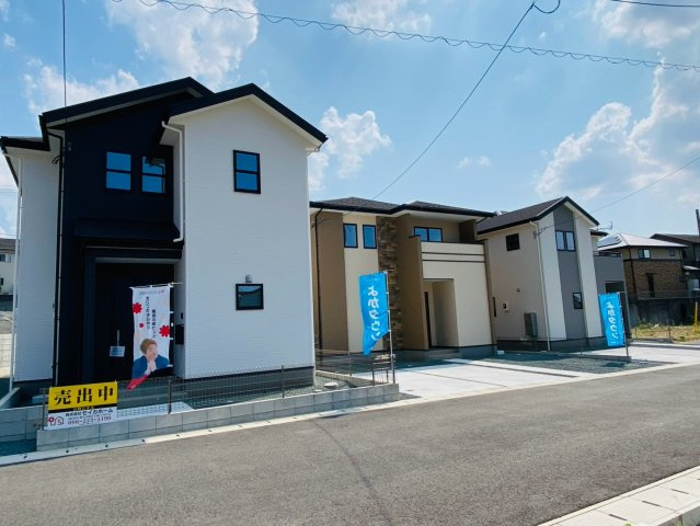 よかタウン／大津町引水8期／９号棟の前面道路含む現地写真