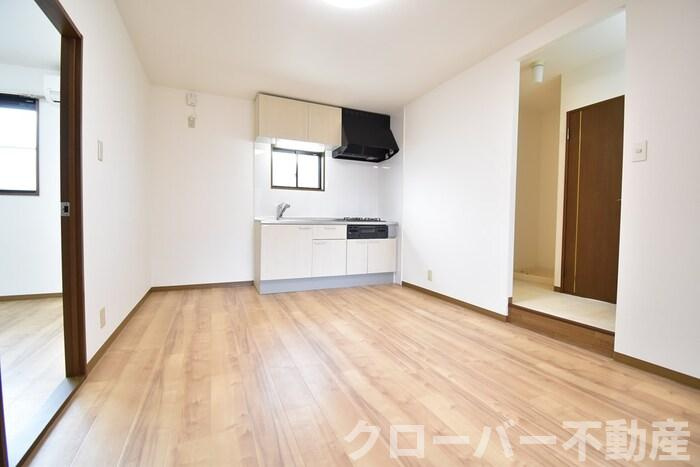 フォブール福岡の内装|ＤＫ８帖