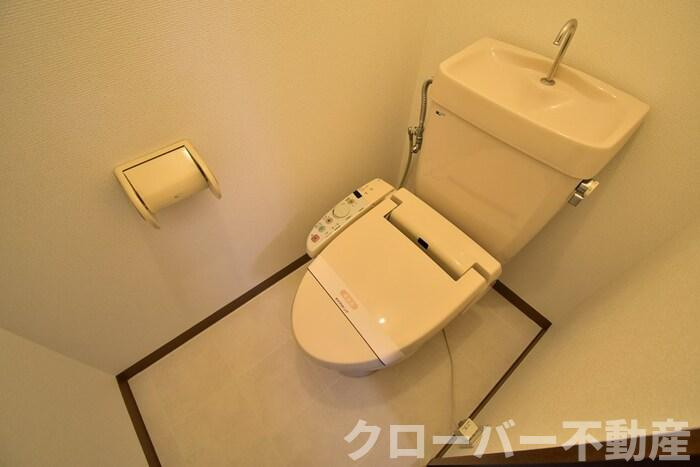 フォブール福岡のトイレ|温水洗浄暖房便座