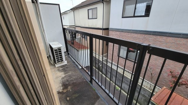 コーポ枝松のバルコニー