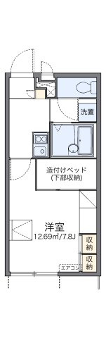 【間取り】 | レオパレスコンフォート光明池