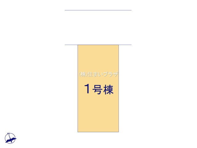 仲介手数料無料）津島市喜楽町の区画図