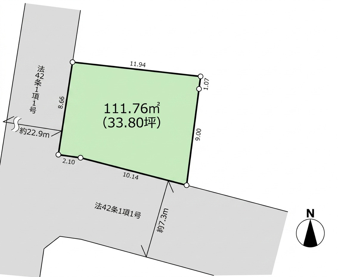 府中市是政1丁目　西武多摩川線　是政駅　売地