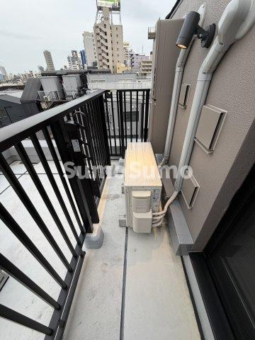 CREATIF桜新町のバルコニー|陽当たり良好なバルコニーです