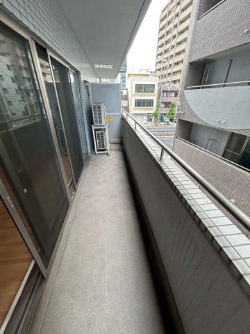 メイピース芦屋のバルコニー