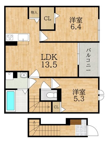（仮称）朱雀３丁目アパート
