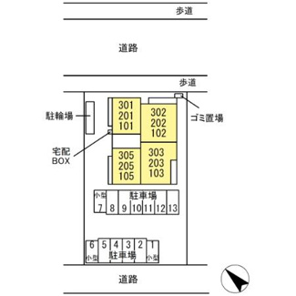 【区画図】 | D-ROOM君塚ⅠA