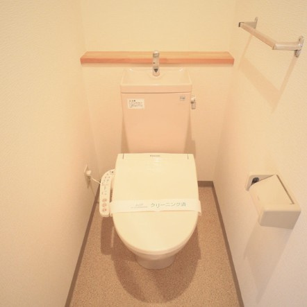 ビルクリバラのトイレ|※別部屋参考写真