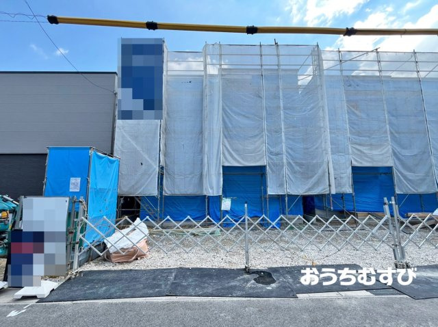 尾張旭市南原山町3期(全6棟)の前面道路含む現地写真