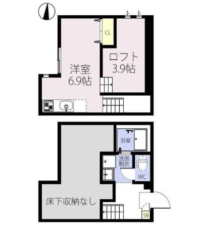 川口市元郷４丁目のアパート
