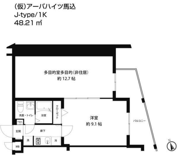 【間取り】 | レオーネ馬込