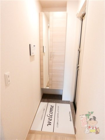 タウン清心の玄関