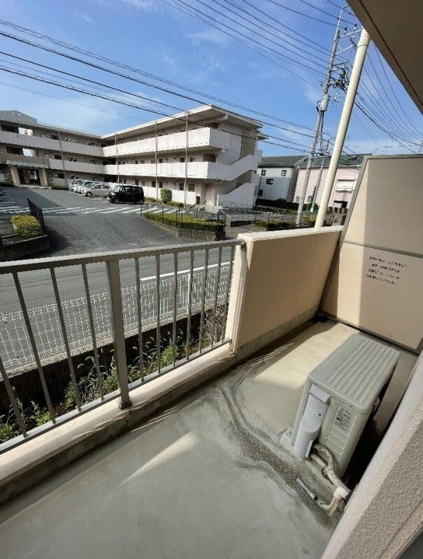 マンションプラティーノのバルコニー