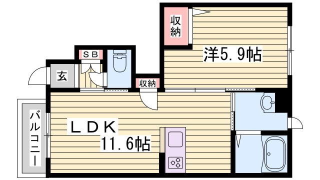 ケンタッキーブルーグラスの間取り