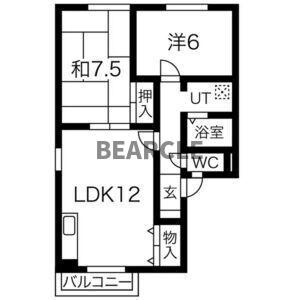 【間取り】 | プチフォレ