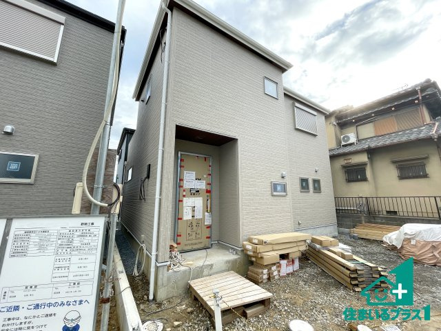 ■枚方市招提大谷　新築一戸建ての外観|現在の進捗状況です！順調に作業進行中、完成が待ち遠しいです！詳細の間取り等、お気軽にお問い合わせください！