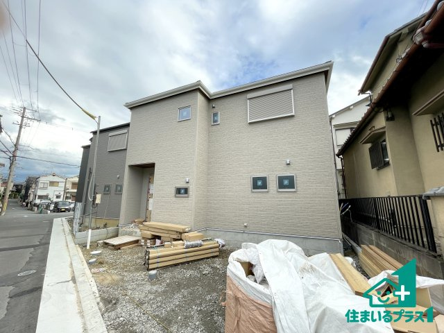 ■枚方市招提大谷　新築一戸建ての外観|現在の進捗状況です！順調に作業進行中、完成が待ち遠しいです！詳細の間取り等、お気軽にお問い合わせください！