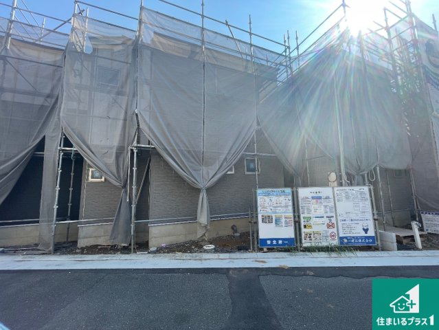 ■枚方市招提大谷　新築一戸建ての外観|現在建築中！落ち着いた街並みで新生活を始めることが出来そう！周辺の物件も併せてご紹介させて頂きます！