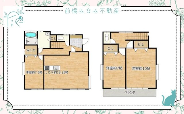 【中古】前橋市江木町　3LDK