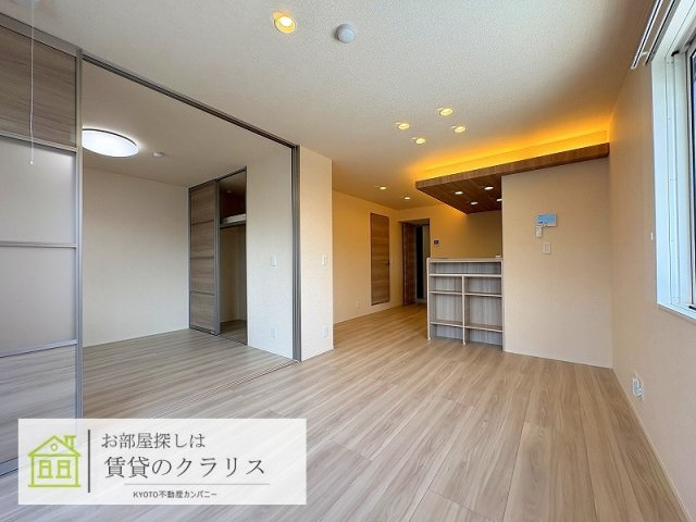アレ・デ・フルール西向日駅前A棟の居間・リビング