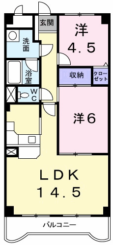 アルファビア池内の間取り