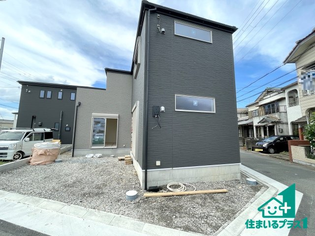 ■枚方市招提大谷　新築一戸建ての外観|現在の進捗状況です！順調に作業進行中、完成が待ち遠しいです！詳細の間取り等、お気軽にお問い合わせください！