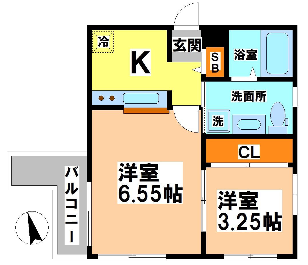 武蔵野市中町２丁目のアパート