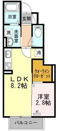 ヴェルヴィルの間取り|ヴェルヴィル