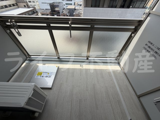 エスリード大阪イーストエッジのバルコニー