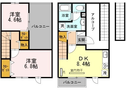 グランアヴァンティⅡの間取り