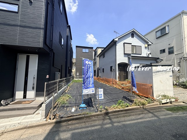 和光市白子2丁目　建築条件付き売地　土地分譲可能の前面道路含む現地写真