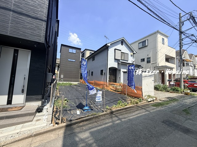 和光市白子2丁目　建築条件付き売地　土地分譲可能の前面道路含む現地写真