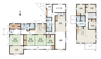 【間取り】 | 益子町七井10LDK中古住宅