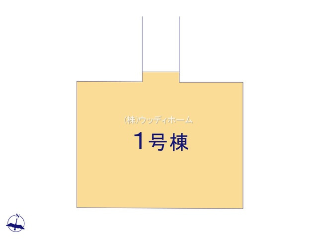 越谷市弥栄町4期　新築一戸建ての区画図