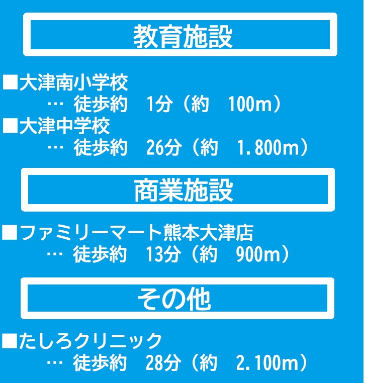 よかタウン／大津町陣内2期／１号棟のその他