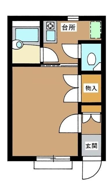 サンピュア祐天寺の間取り|間取りです。