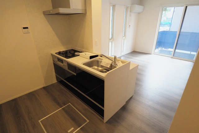 D-room中筋　Ⅱ棟のキッチン