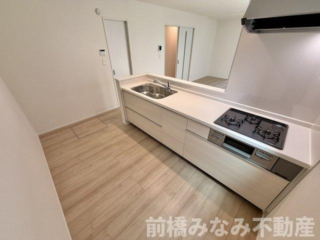 【新築】前橋市南町2丁目　B号棟(全２棟)　ハートフルタウン　新築建売分譲の独立洗面台|独立洗面台です