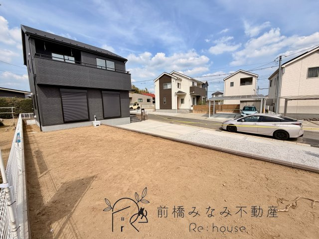 【新築】前橋市上増田町第3　限定１棟　リーブルガーデン　新築建売の外観|建物外観を気になさる方へ、見た目の良い物件です