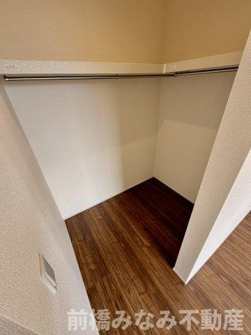 【新築】前橋市上増田町第3　限定１棟　リーブルガーデン　新築建売の収納|たっぷりとした収納スペースです